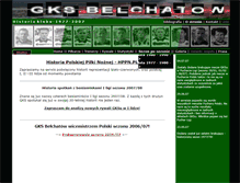 Tablet Screenshot of gksbelchatow.net